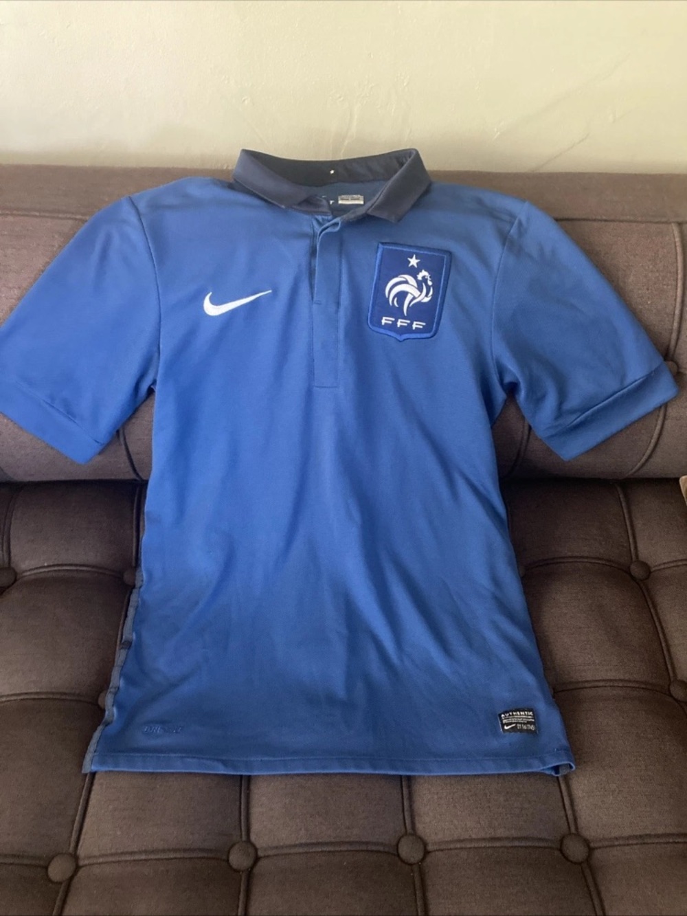 Nike 2013 France soccer Jersey slim fit